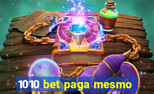 1010 bet paga mesmo