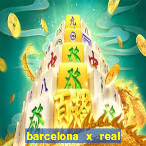 barcelona x real madrid ao vivo futemax