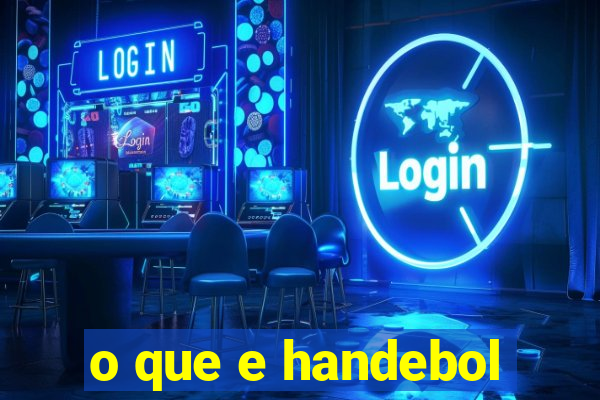 o que e handebol