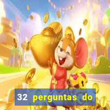 32 perguntas do livro do destino