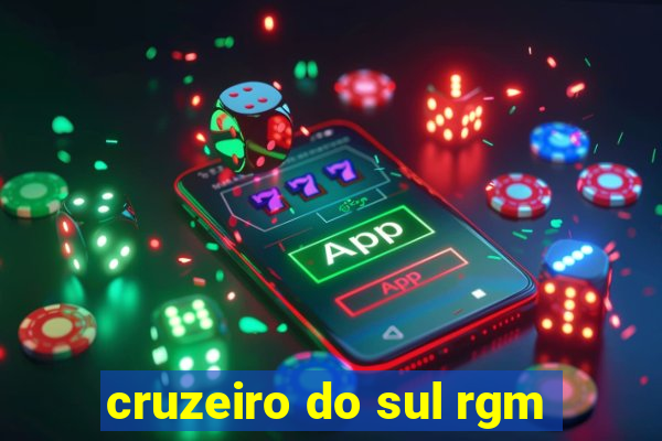 cruzeiro do sul rgm