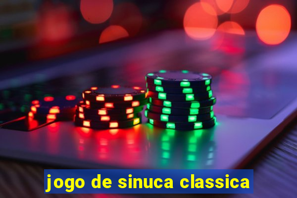 jogo de sinuca classica