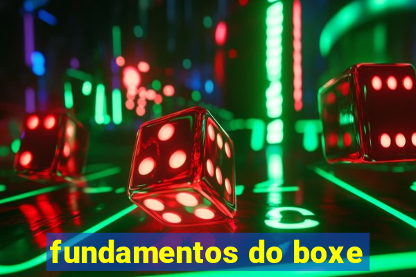 fundamentos do boxe