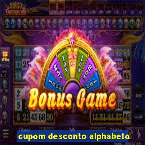 cupom desconto alphabeto