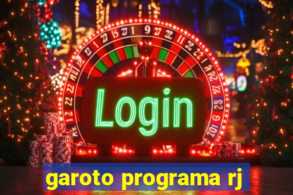 garoto programa rj