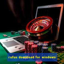 rufus download for windows